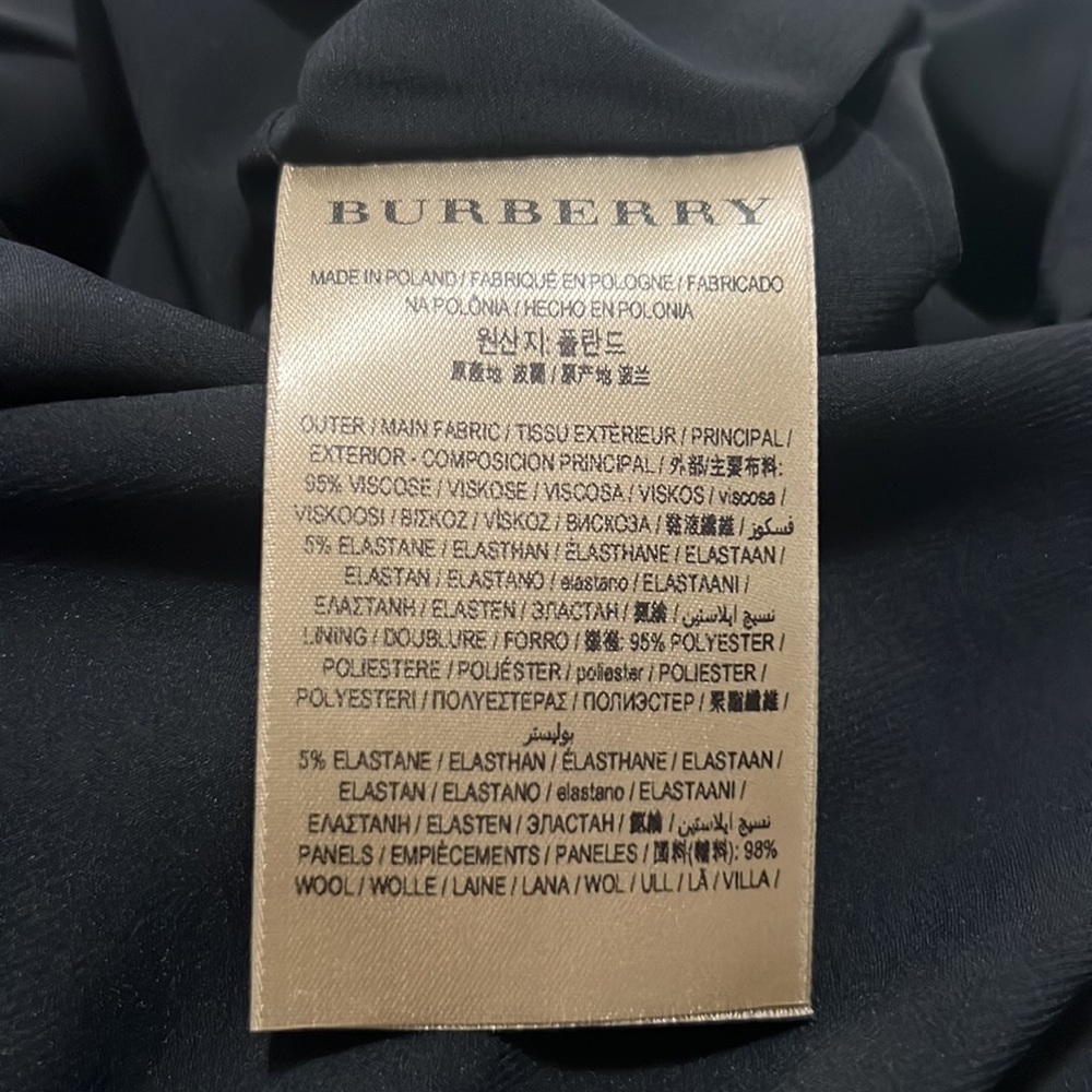 💎 🎉HOST PICK🎉 Burberry Classy, Subtle yet Sexy and Professional Black Dress - Picture 16 of 16